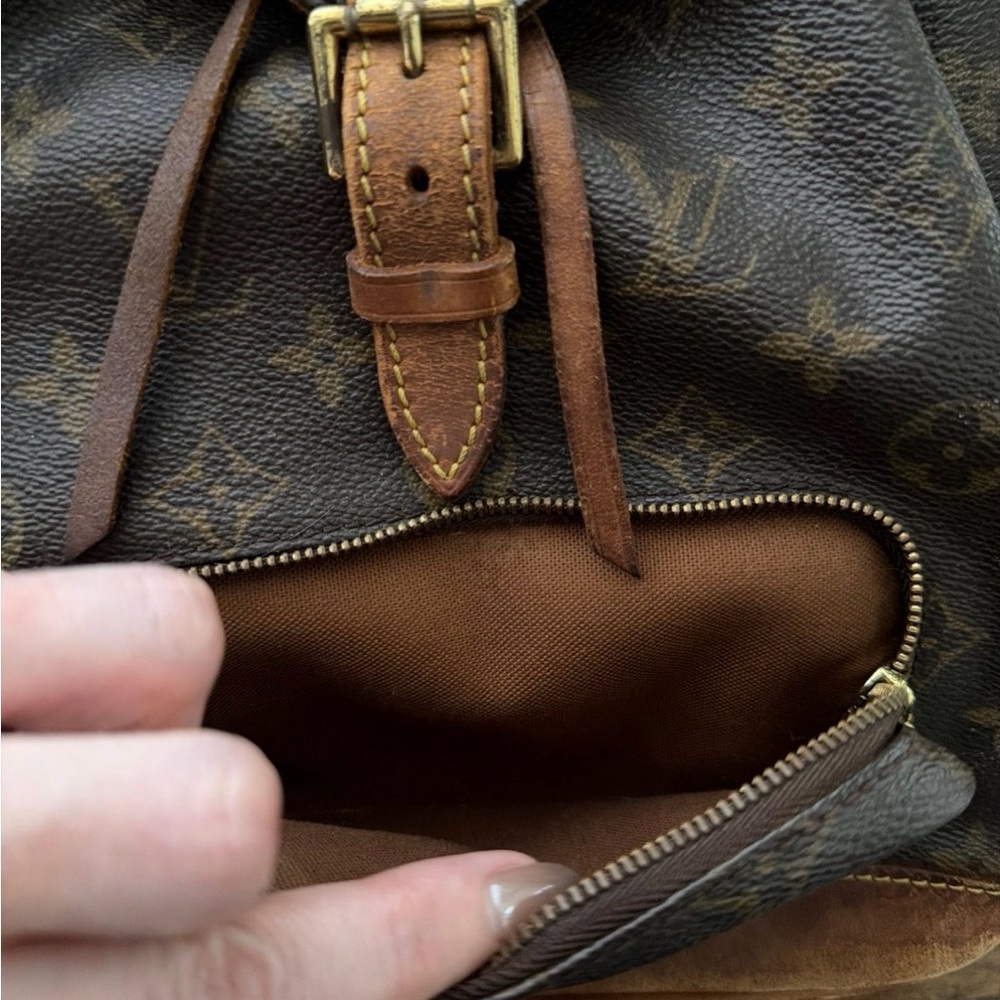 Brown Monogram Backpack - image 3